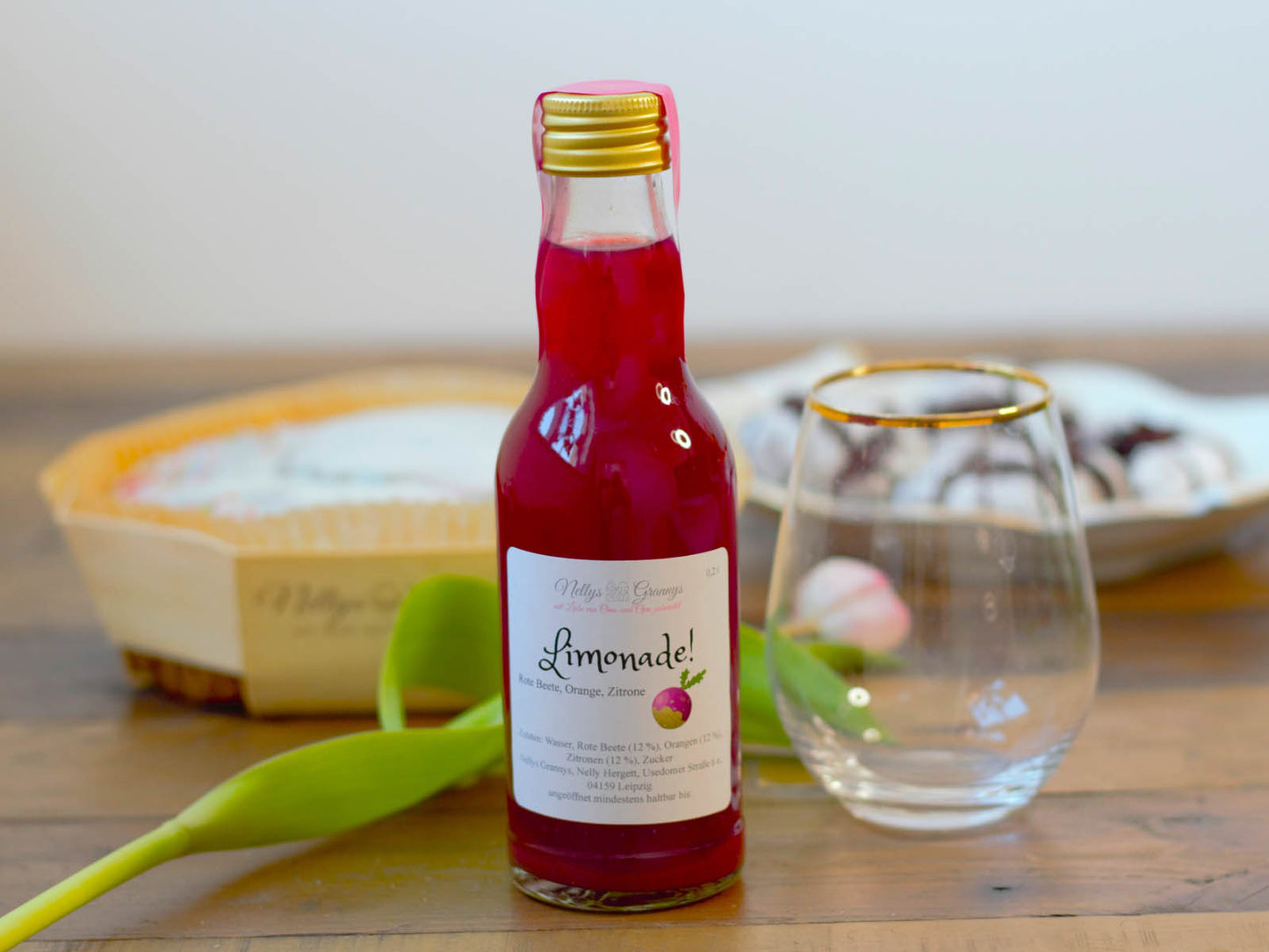 Rote Beete, Orange, Zitrone Limonade von Oma Lydia