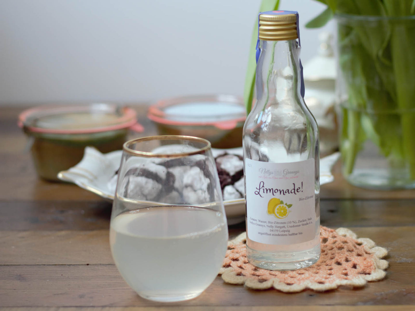 Zitronenlimonade von Oma Lydia